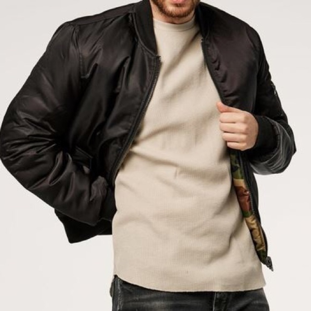 BRAND NEW Unisex bomber jacket Reversible